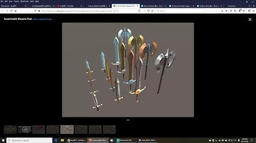 Improve Weapon Import Workflow With Free Assets - AnyRPG Development Livestream 219
