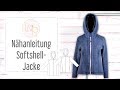 Nähanleitung lillesol Softshelljacke - einen Jacke aus Softshell nähen