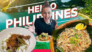 1st DAY in the PHILIPPINES!! | Eating AUTHENTIC FILIPINO FOOD!