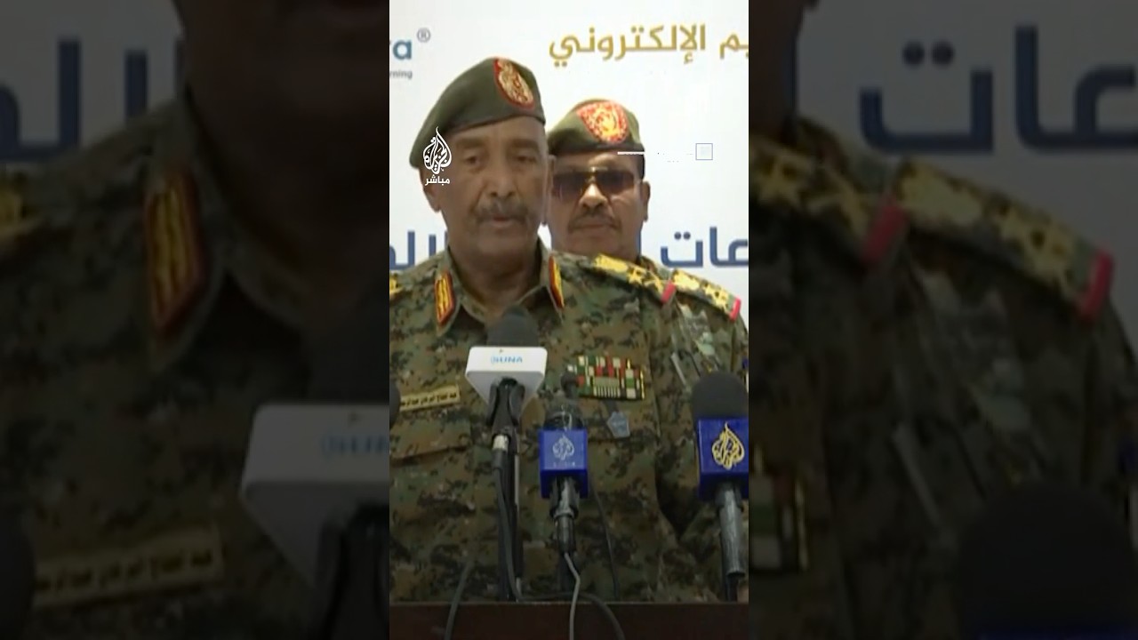 رئيس مجلس السيادة السوداني: مصممون مع الشعب السوداني على دحر التمرد