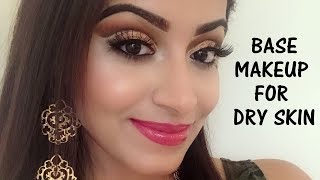 How to Do Flawless Base Makeup for Dry Skin (HINDI)| Deepti Ghai Sharma