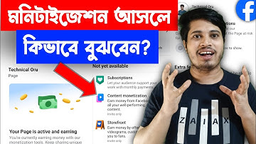 Content Monetization আসলে কিভাবে বুঝবো 🎉 | ফেসবুকে মনিটাইজেশন আসলে কিভাবে বুঝবো 