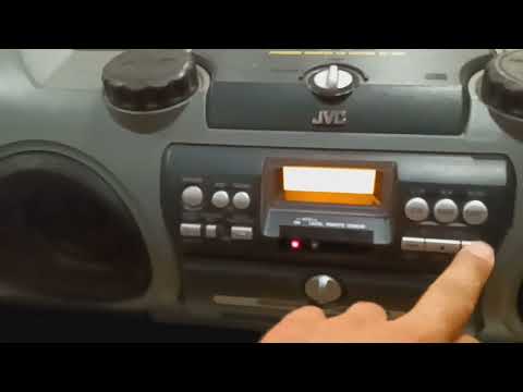 JVC RV B99GY KaBoom BoomBox Demo 