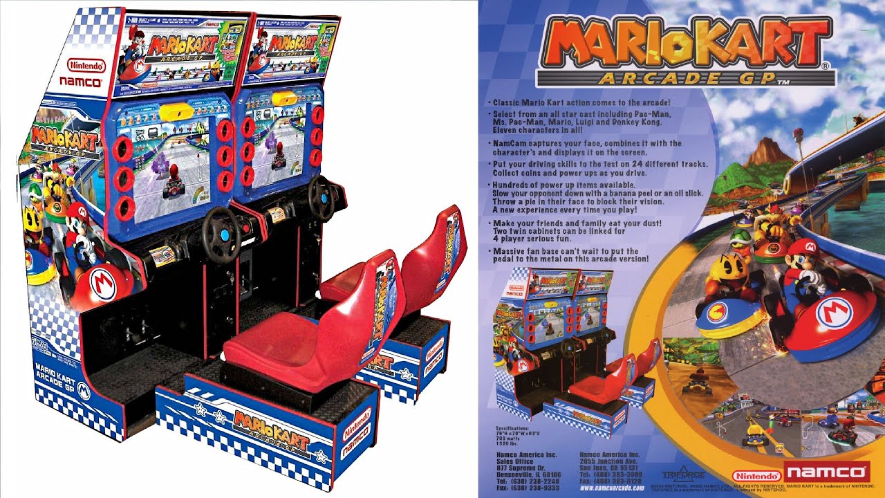 Mario Kart Arcade GP (Arcade) - Main Game Longplay - Dolphin Emulator