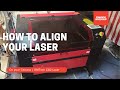 How to align your mirrors on your Chinese / OMTech CO2 laser
