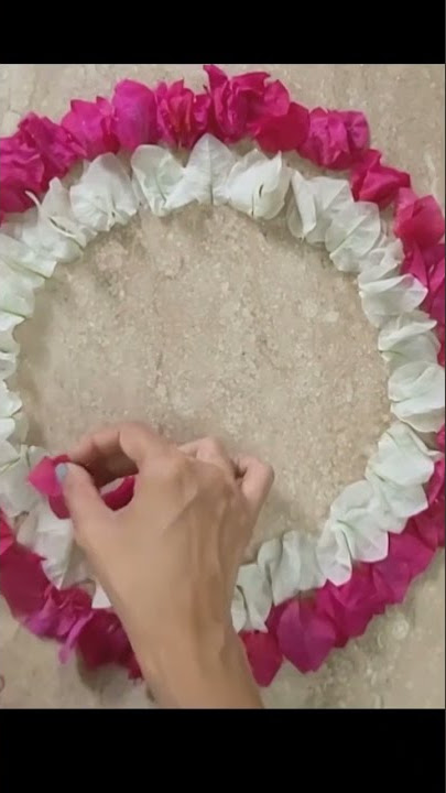 Pookalam designs | Easy Pookalam design with flowers | Onam pookalam design #onam