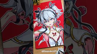 Speed Drawing Camellya ! ✨ #イラストメイキング #創作 #アニメ #鬼滅の刃