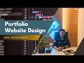 Portfolio website design || part-2 About Section Design.