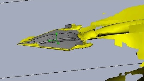 SolidWorks Flow  Simulation - Large Wing Area Spaceplane Reentry Aerodynamics