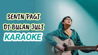 Senin Pagi Di Bulan Juli - Hal ( Karaoke ) || Lagi teman Ngopi