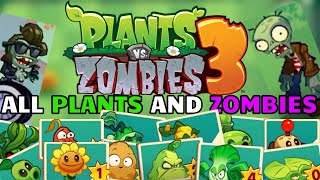 All Plants and Zombies | Plants vs. Zombies 3 2021 Soft Launch screenshot 1