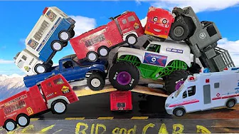 POLICE CAR, AMBULANCE, TRUCK ARMY, BUS TAYO, THOMAS, PICKUP AND FIRE TRUCK