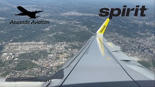 Full Videos | Spirit Airlines A320neo (MSY-DFW) Pushback, Engine Startup, Taxi, Takeoff, Landing