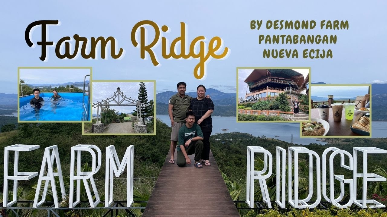 Overnight stay at Farm Ridge & Sierra360 by Desmond Farm at Pantabangan, Nueva Ecija