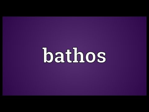Header of bathos