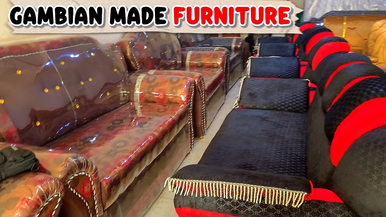 Locally luxury furniture in The Gambia 2026