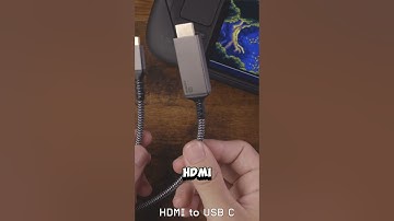 Simple Steam Deck to TV cable HDMI to USBC  #steamdeck #gaming