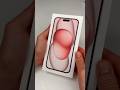 Pink iPhone 15 Plus UNBOXING 📱‼️