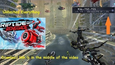 Riptide GP Renegade Modded Free (Unlimited Everything)
