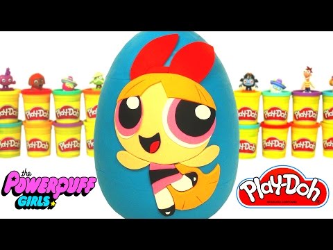 PowerPuff Girls Blossom Sürpriz Yumurta Oyun Hamuru - Gumball Oyuncakları Adventure Time  Şirinler