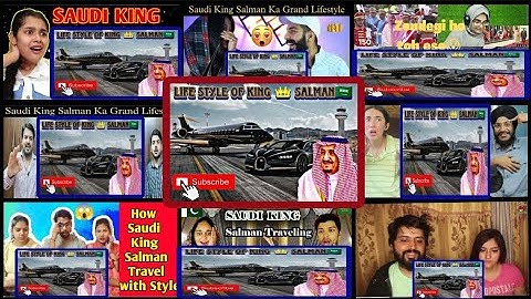 😍INDIA REACTION ON HOW KING👑🇸🇦SALMAN travel with style💸✈️ #saudikingsalman #indiamixmashupreaction01
