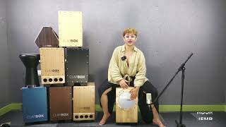 Clapbox Cajembe Solo 4 Instruments In 1 By Geetanjali Kalta- Cajon, Congo, Bongo & Darbuka