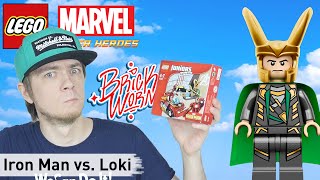 Лего LEGO Juniors Iron Man vs Loki 10721 Brickworm