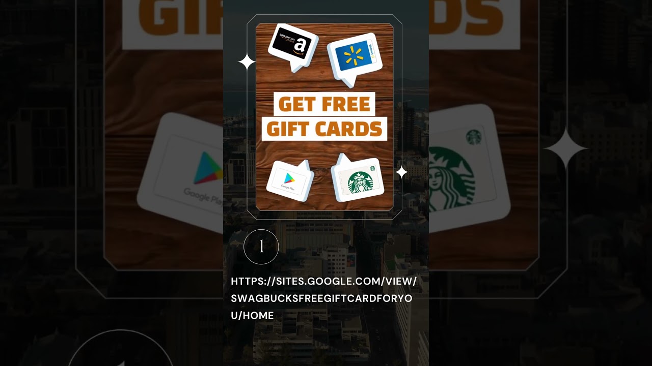 Swagbucks Free Gift Card for you  