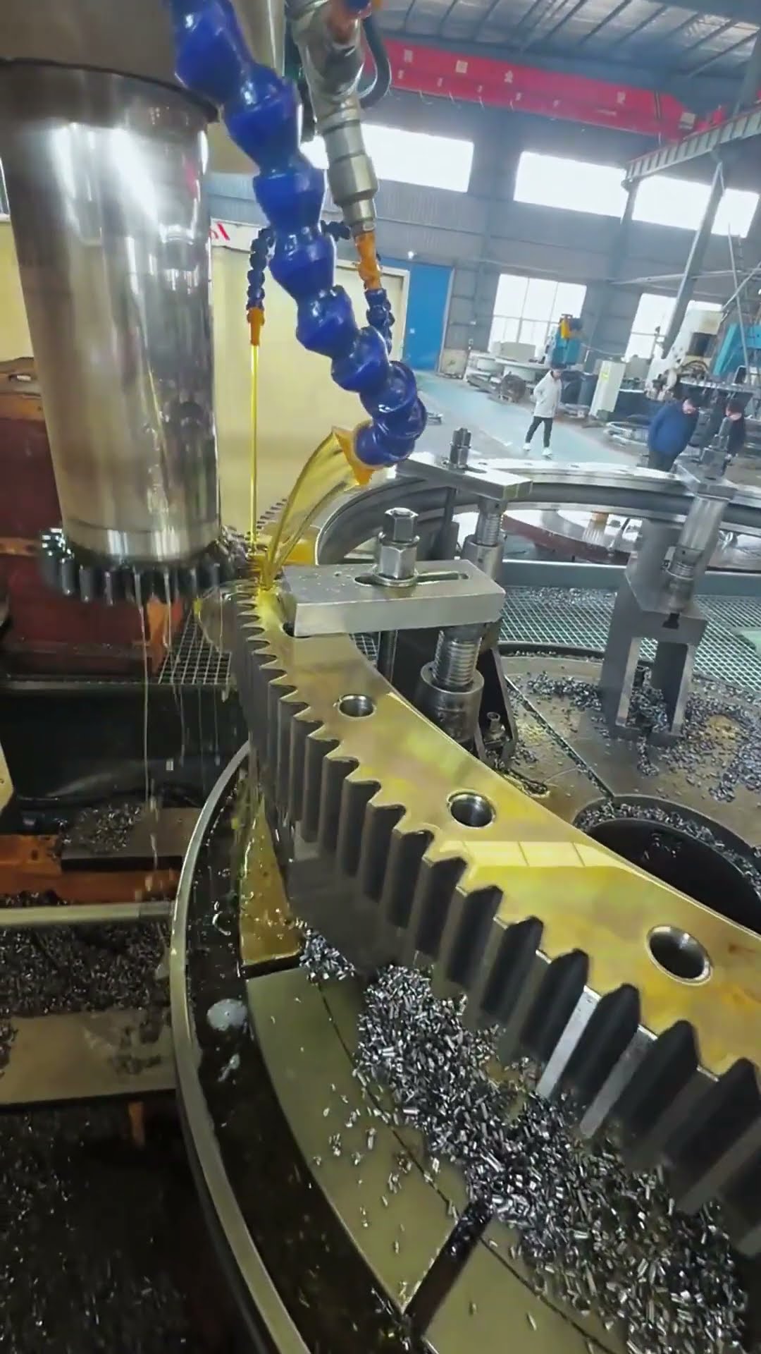 Gear shaper process of seat type rotor bearing- Good tools and machinery make work easy