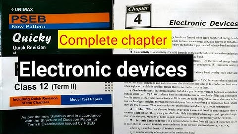 #UNIMAX #CHAPTER #ELECTRONIC DEVICES COMPLETE #pseb #psebboard #pseb12thclass
