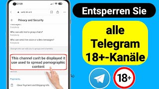 So beheben Sie, dass dieser Kanal nicht auf Telegram angezeigt werden kann (2024)