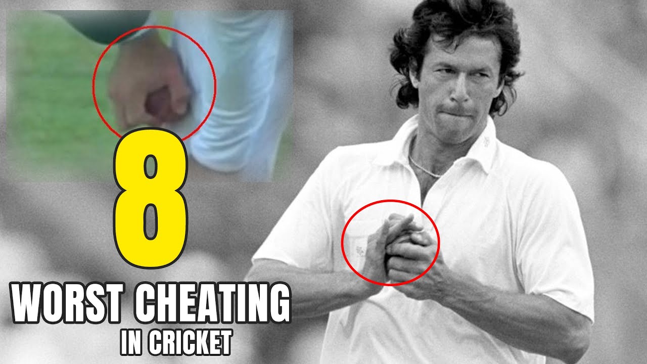 Top 8 Biggest Cheating Moments in Cricket History Ever | Worst Cheating in Cricket | Simbly Chumma