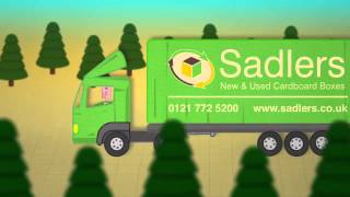 Cardboard Box Reuse - Call Sadlers 0121 772 5200