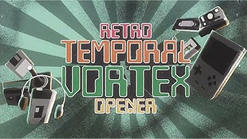 Retro Temporal Vortex Opener for After Effects 2023