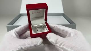 James Allen - Braided Diamond Hoop Earrings (Review + Unboxing)