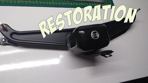 1966 Vw Beetle wiper mechanism restoration!