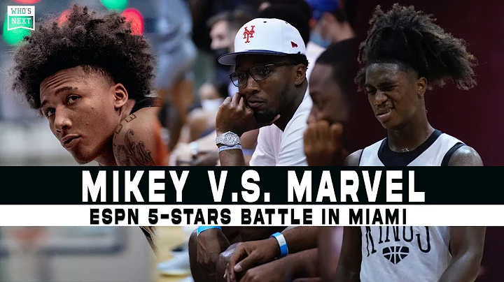 Mikey Williams and Marvel Allen show-out in front of Donovan Mitchell! ESPN 5-Stars Battle in Miami