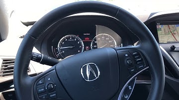 (DK) How to turn off and on your parking censors on the 2020 Acura MDX.