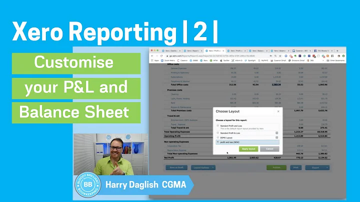 How to use custom reports in Xero