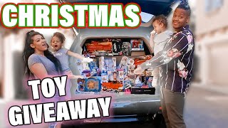 BUYING EVERYTHING OUR KIDS WANT.. TO GIVE TO OTHER KIDS - HUGE CHRISTMAS TOY GIVEAWAY Vlogmas Day 15