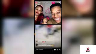 Babes Wodumo & Son Sponge Live: Heartwarming Fan Interaction! (Must-Watch) | Live On IG