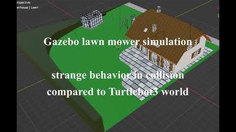 Gazebo simulation, trouble with collision