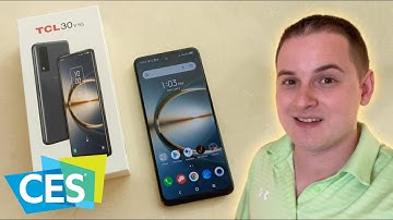 TCL 30 V 5G - Hands On & First Look! (CES 2022)