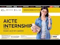 AICTE INTERNSHIP : How to ace your career || #innovaworld