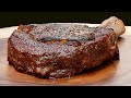 Cowboy Ribeye on the Big Green Egg - Amazing Steak!