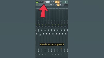 How to Record Vocals on FL Studio ? 🤔 #shorts