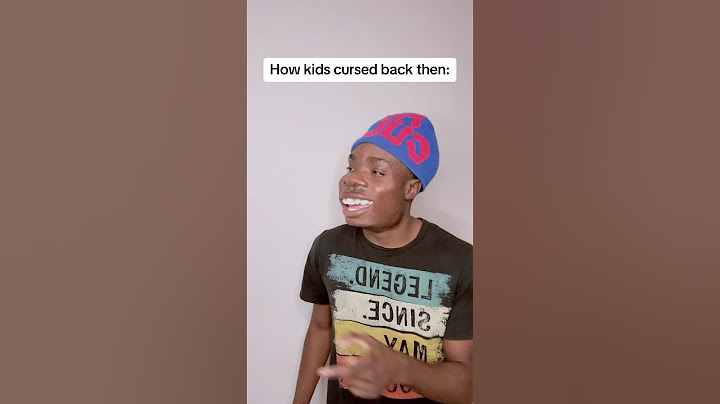 How kids cursed back then Vs now 😂