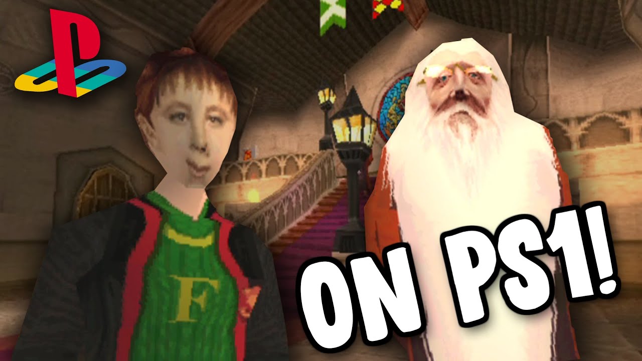 Stone on PS1 (Harry Potter) -