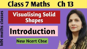 Introduction, Chapter 13 - Visualising Solid Shapes -  NCERT Class 7th Maths Solutions
