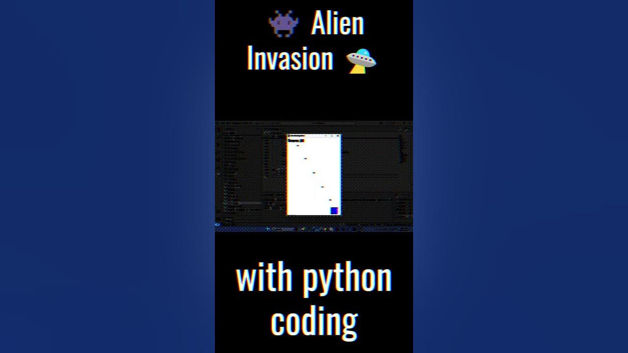 👾 Alien Invasion with Python Coding || Basic game #pythonprogramming # ...